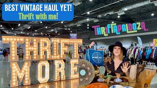 Famous Thriftapalooza! Thrift With Me! Shop Oregon's Best Thrift Event! Reselling Vintage Profile