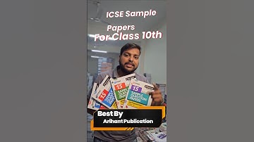 ICSE Sample Papers Class10th#shorts #icse #best #class10 #books #exam #board #sample #paper #10th