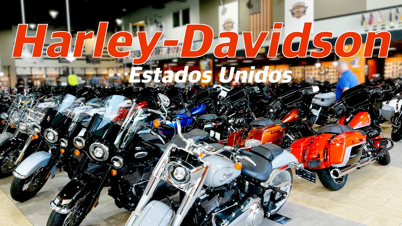 Todas as Motos e Preços na Concessionária HARLEY-DAVIDSON nos ESTADOS UNIDOS! (Old Glory)
