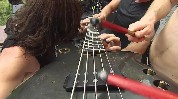 Nothing More Bass Solo @ Rockfest Kansas City 2014