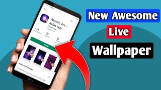 Atomic Art light touch effect App || Amazing Live Wallpaper App / Tech with Chitranshu screenshot 1