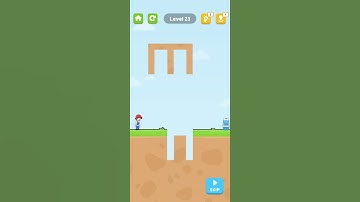 😅😅slice to save man level 23😂😂#slicetosave #game #walkthrough  #slicetosavegame #funny #shorts