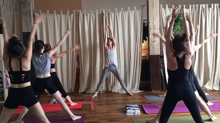 Karrie Larson - teaching first class at Daya