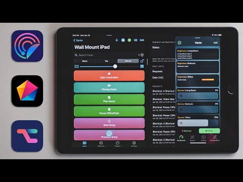 Turning a Spare iPad into a Server/Dashboard (ft. Pushcut, Zapier, MFC Deck, and HomeDash)