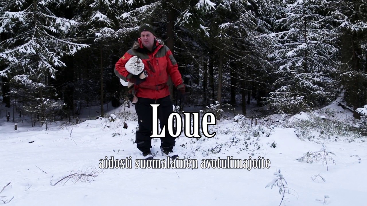 Loue M34 is a 2-person open fire cotton shelter Finnrover | Mavaja.fi