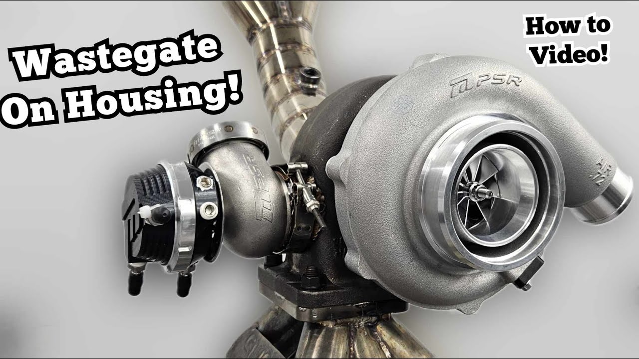 Welding My Wastegate Onto My Turbo Housing! Pulsar G30770 YouTube