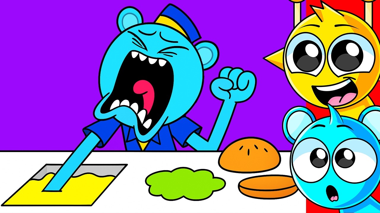 FUNNIEST SPRUNKI ANIMATIONS! (Try Not To Laugh)