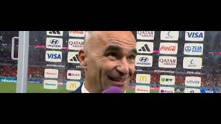 Canada was better than us Roberto Martínez Post match Belgium vs Canada