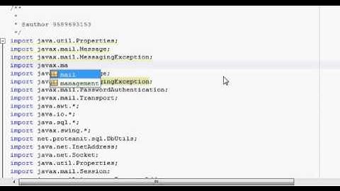Java prog#87 JavaMail   transfer email using gmail SMTP  Download JavaMail API Part1