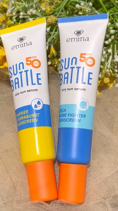 Perbedaan Emina Sun Battle Spf 50 pa    