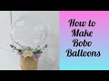 bobo balloons ||how to make bobo balloons|| money inside|| DIY clear balloons || money balloons