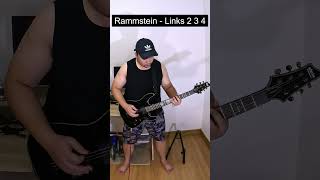 Rammstein - Links 2 3 4 (Guitar Cover)