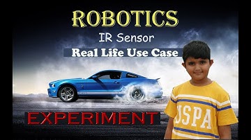#Robotics ROBOTICS | IR SENSOR | Real Life use case Experiment | Infrared Sensor