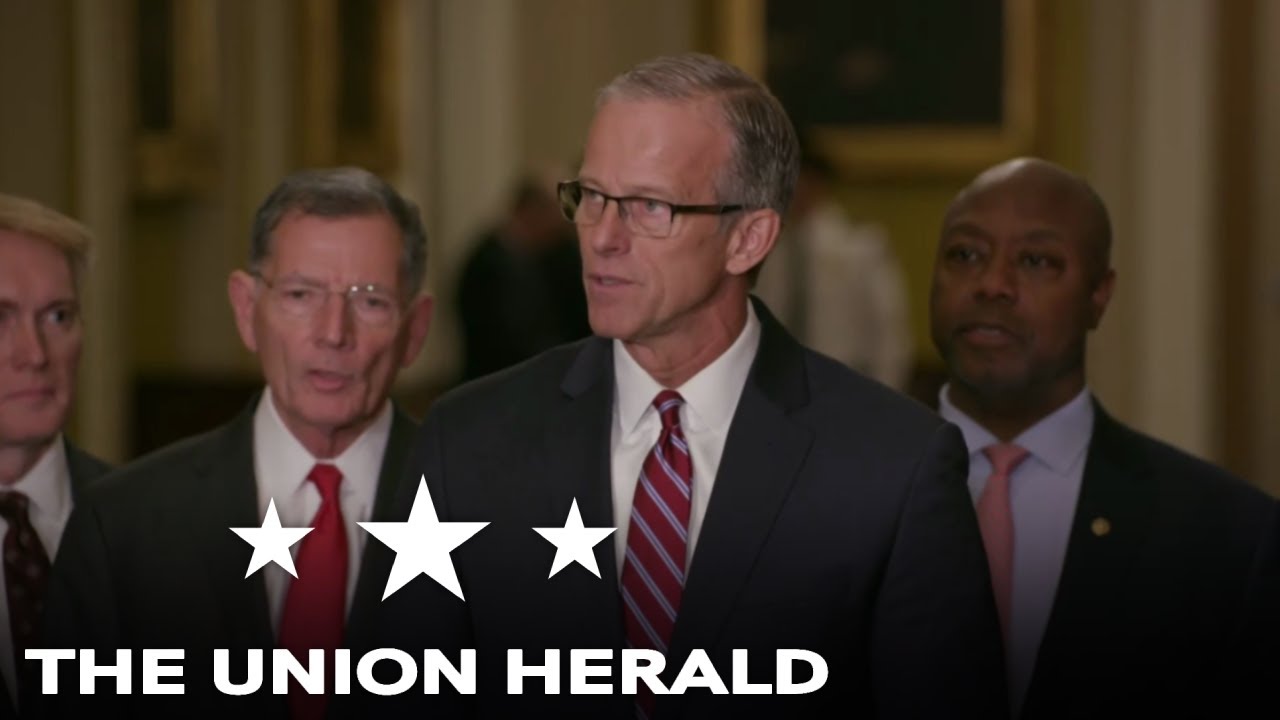 Senator Thune Delivers Remarks on After Being Elected Senate Majority ...