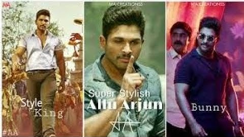2019 Alluarjun Status Editing In Alight Motion Beat sync Trending Video Status