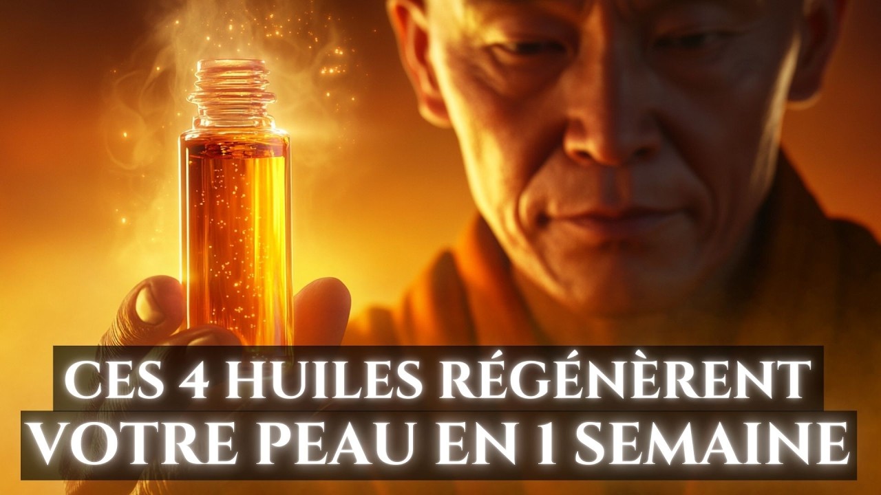 CES 4 Huiles Magiques RAJEUNISSENT ta PEAU en 7 jours - Sagesse Bouddhiste