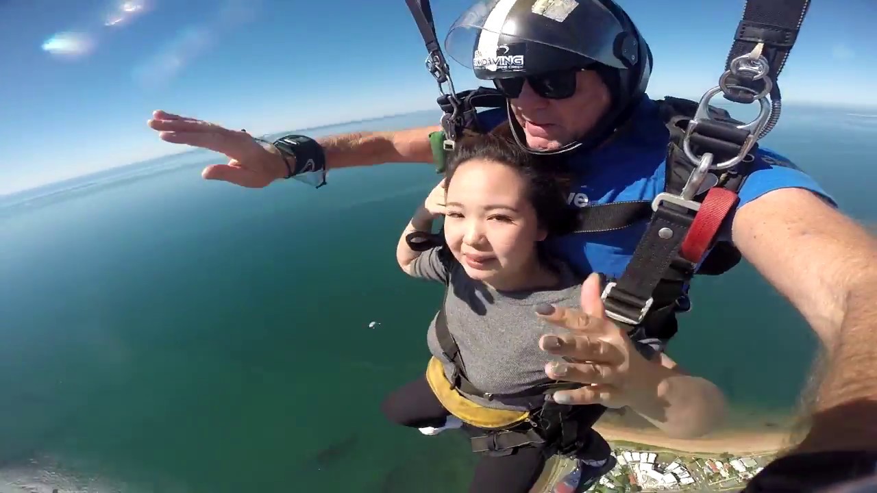 First Skydiving Experience In Brisbane Australia 2018 YouTube
