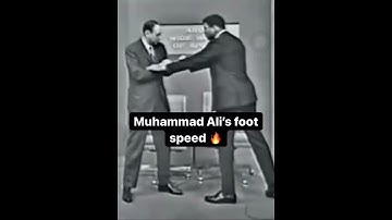 Thumbnail of Respect  🫡  Mohammad Ali’s foot speed 🤼