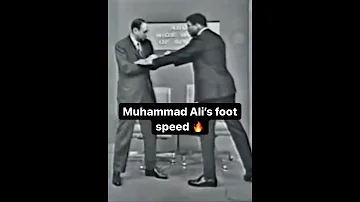 Respect Mohammad Ali S Foot Speed 