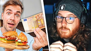 Unge REAGIERT auf MAX isst für 50€ am Tag 😱 | ungeklickt