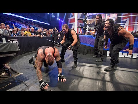 Roman Reigns spears The Undertaker through a barricade: SmackDown, April 26, 2013