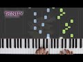 Allegro in C / TRINITY Piano Grade 2 2021-2023 / Synthesia Piano tutorial