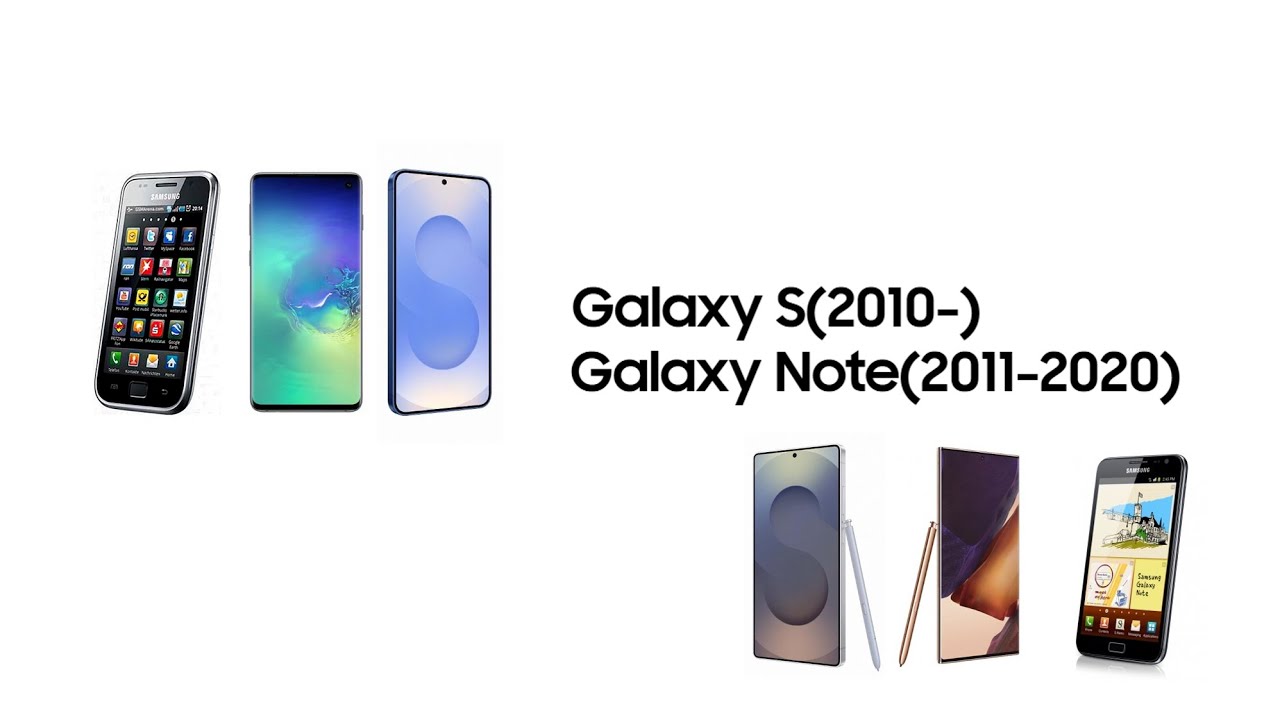 갤럭시 S·노트 시리즈 벨소리 모음 2010-2025 Galaxy S·Note Series Ringtone