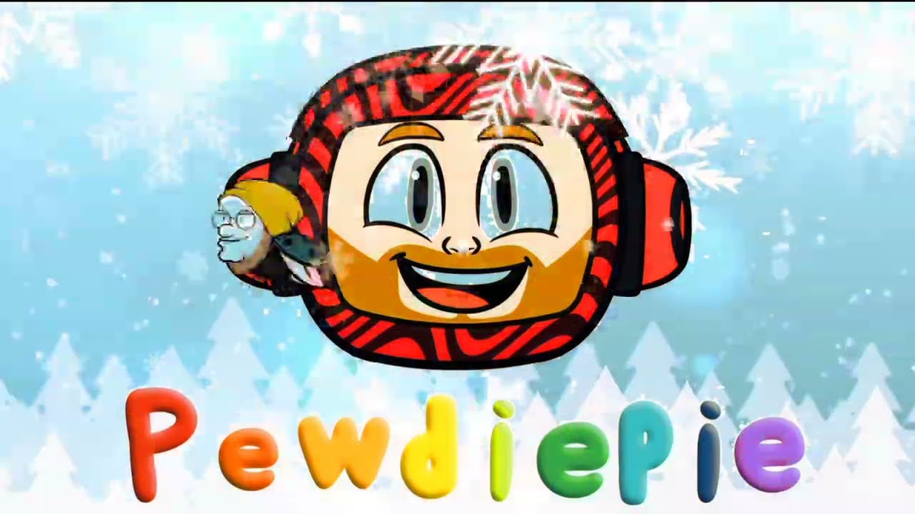 Pewdiepie Holiday Theme Intro logo Effects // sponsored by Gamavision Csupo Effects
