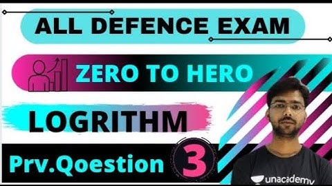 Logrithm part -3 Imp. question//Navy AA,SSR /Airforce X and Y // defence exam