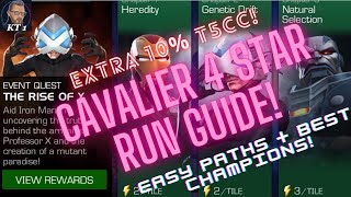 EASY Completion/4* Run Cavalier Difficultly Guide! The Rise Of X! Get That Bonus 10% T5CC! screenshot 5