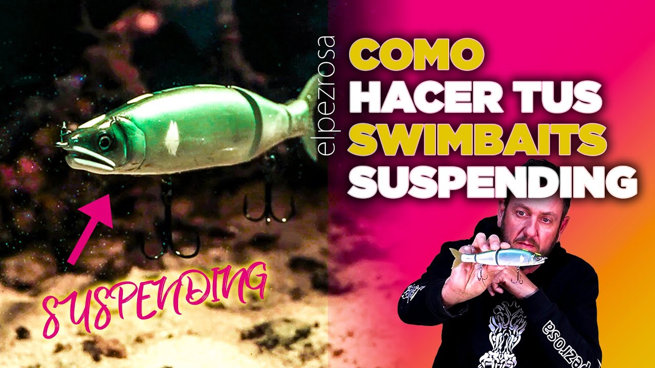Como equilibrar tus Swimbaits para pescar Black Bass