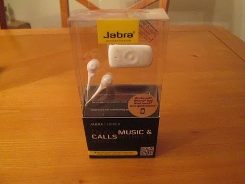 Jabra Clipper Bluetooth Wireless Headset- Unboxing & Review