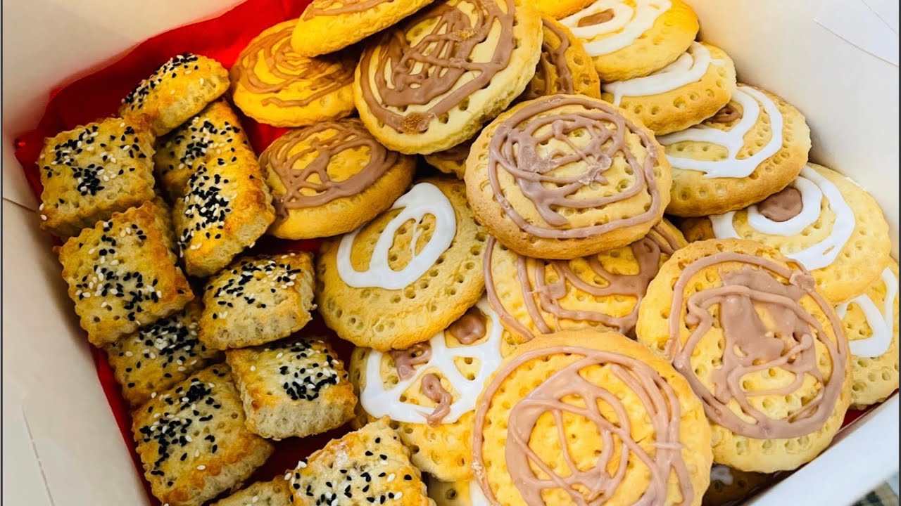 Afghani Famous Kulche Eid #کلچه #بسكويت به سبک #قنادی #کابل برای روزهای #عید #افغانی ##شیرینی_عید