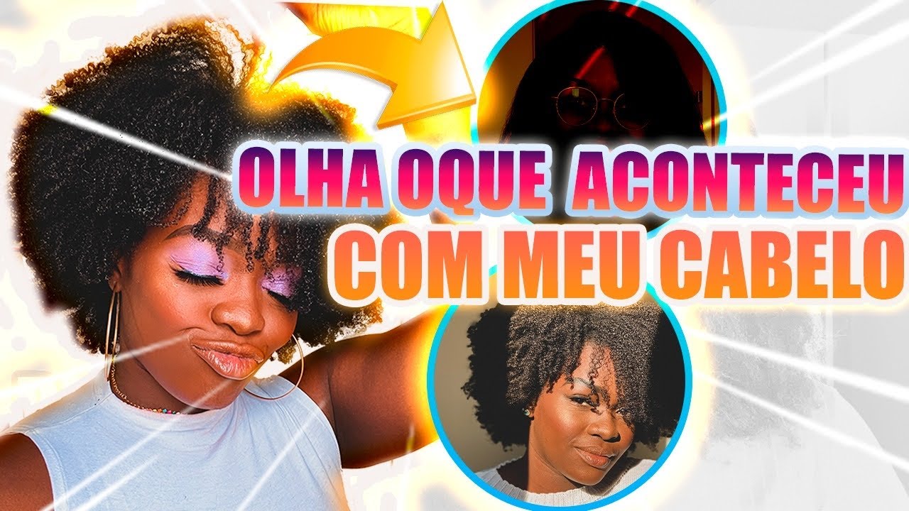 FIZ ESCOVA E PRANCHA NO MEU CABELO CRESPO 4C NA QUARENTENA - JULIANA LUZIE