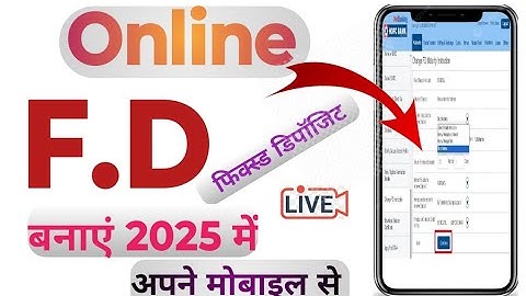 HDFC Net Banking Se FD kaise karen | How to create fixed deposite online ✅| FD kaise kare,