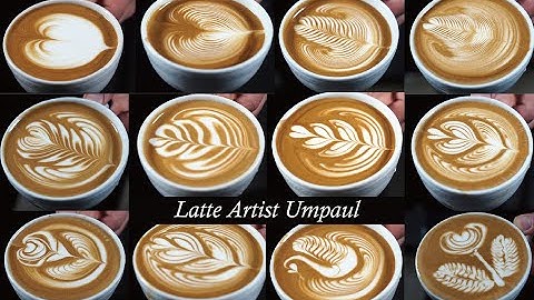 World Latte Art Champion Latte Artist Umpaul 라떼아트 모음집 #latteart #라떼아트 #엄폴 #세계챔피언 #라떼아트 모음집