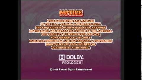 Dance Dance Revolution (WII) intro