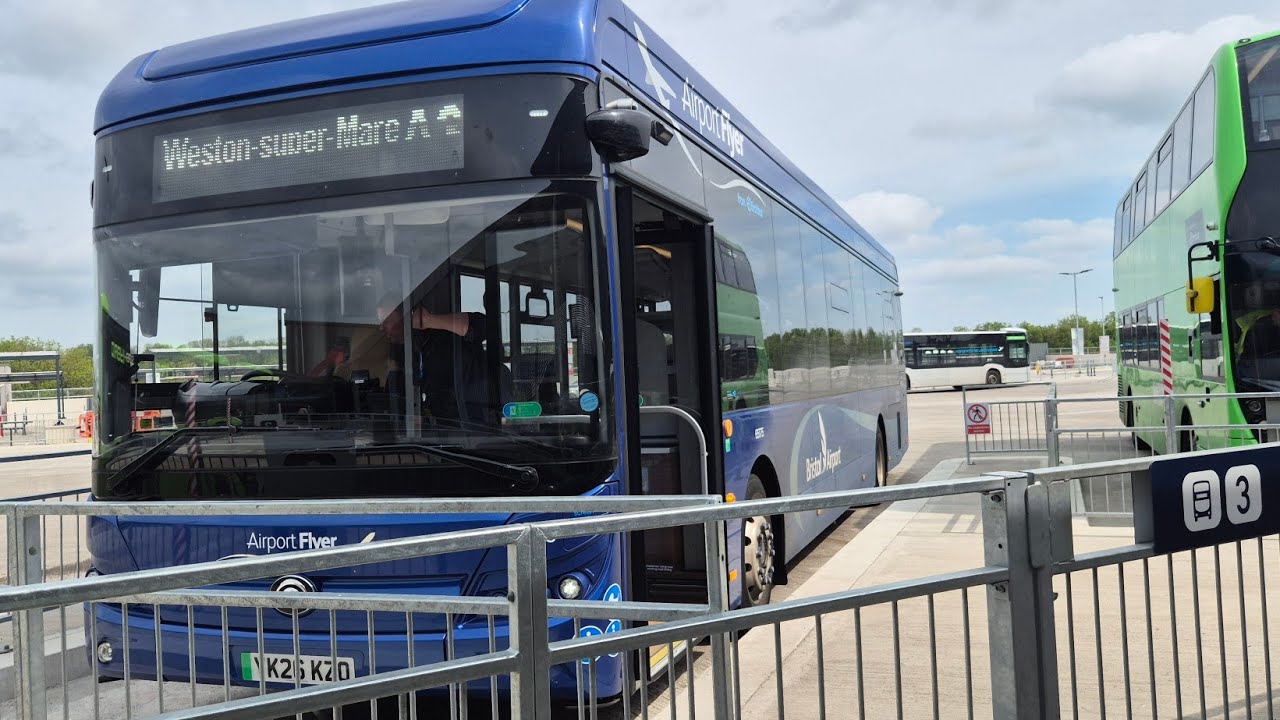Fbri 4 Riverside A2 - Full Route | Portishead 》Bristol Airport (FBRI) - YouTube