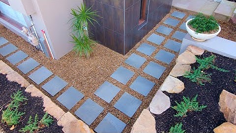 DIY Stepping Stone Path - How To Build A Side Path With Euro® Stone Pavers