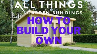How to build a Log Cabin - Complete Tutorial