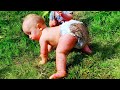 Try Not To Laugh - Funniest Baby's Outdoor Moments