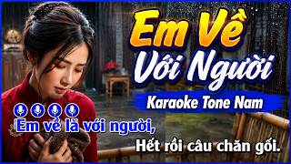 Em Về Với Người Karaoke Tone Nam | Beat 1992 Cover
