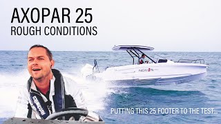 Axopar 25 Offshore Performance Review Fuel Efficiency Stats