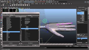 41 - Setting up the finger controls (Cartoon character rigging series)