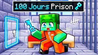Survivre 100 JOURS dans une PRISON Minecraft !