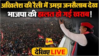 🔴LIVE:अंबेडकरनगर में Akhilesh Yadav की रैली में उमड़ी भीड़ ने उड़ाई BJP की नींद! | Election 2024