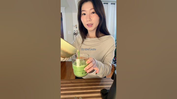Basic matcha latte #matcha #homecafe