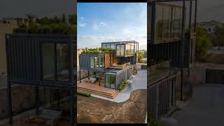 Watch This Modern House Come to Life in Seconds #shorts #constructionvideo  #beforeafter #timelapse