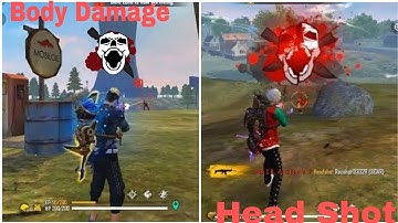 Body Shot To Head Shot Journey | para samsung a2,a3,a5,a20,a50,30,j7, galaxy | 1v1,1v4 in free fire