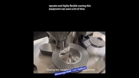 Semi-automatic Capsule Filling Machine DTJ-V #capsule #empty #fillingequipment #factory #power